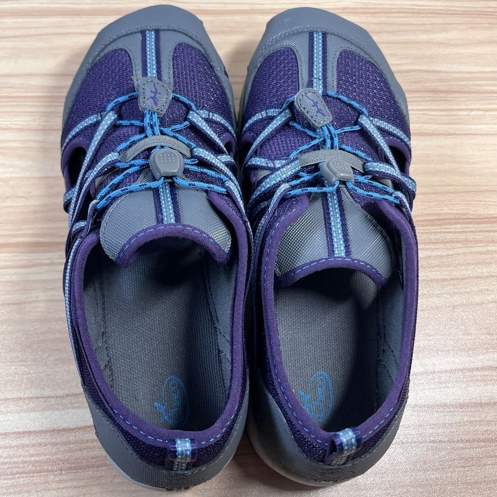 Chaco Outcross Evo Womens Size 6.5 Shoes Purple Gray Hiking‎ Sandals Outdoor - Picture 6 of 9